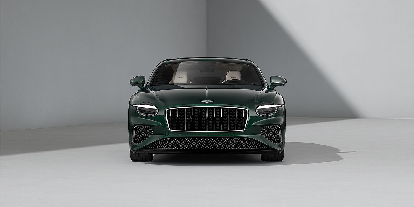 Bentley Düsseldorf Bentley Continental GT Azure coupe in Veridian paint and 22" Azure wheels - full front