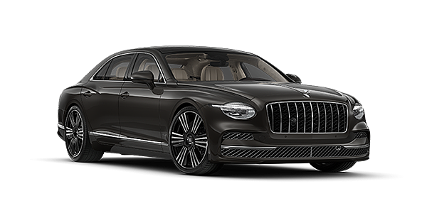 Bentley Düsseldorf New Bentley Flying Spur Azure sedan in Spectre  paint front 3/4 with 22" Azure Black & Machined  wheels